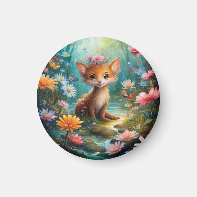 Imán Mariposas de hongos mágicos (Frente)