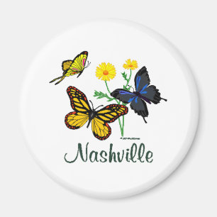 Imán Mariposas de Nashville