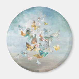 Imán Mariposas en las nubes