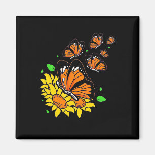 Imán Mariposas monarcas