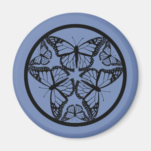 Imán Mariposas monarcas - Serie Círculo de Vida Silvest