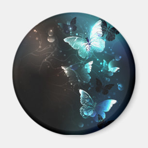 Imán Mariposas nocturnas de menta