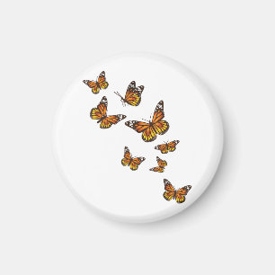 Imán Mariposas voladoras - Butterfly Lover Gardener Ent