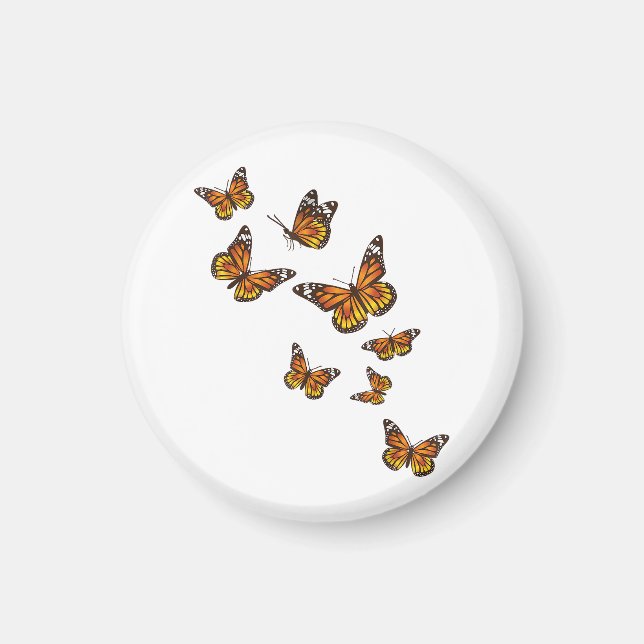 Imán Mariposas voladoras - Butterfly Lover Gardener Ent (Frente)