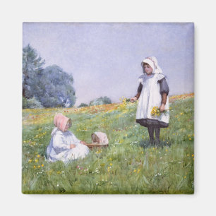 Imán Mariposas y margaritas