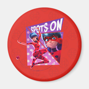 Imán Mariquita   Spots On Purple Graphic