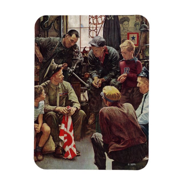 Imán Marítimo De Regreso A Casa (Vertical)