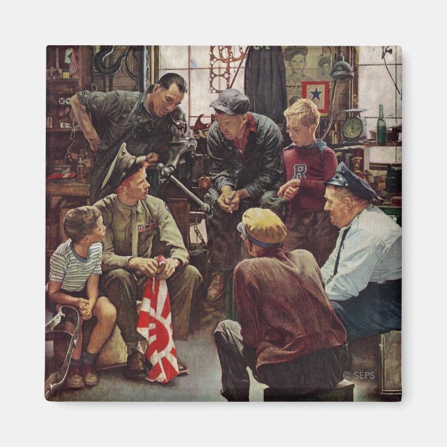 Imán Marítimo De Regreso A Casa (Frente)