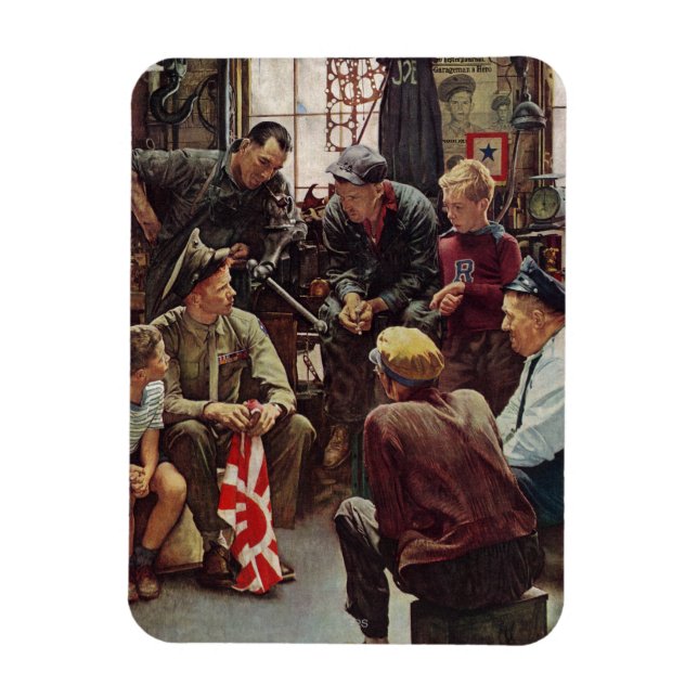 Imán Marítimo De Regreso A Casa (Vertical)