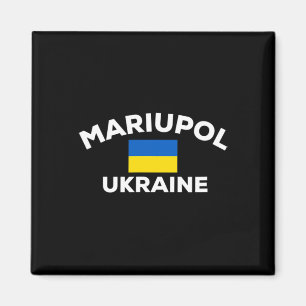 Imán Mariupol Ucrania Ciudad Bandera ucraniana