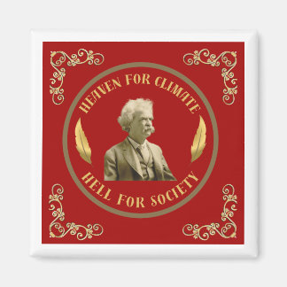 Imán Mark Twain Quote Magnet