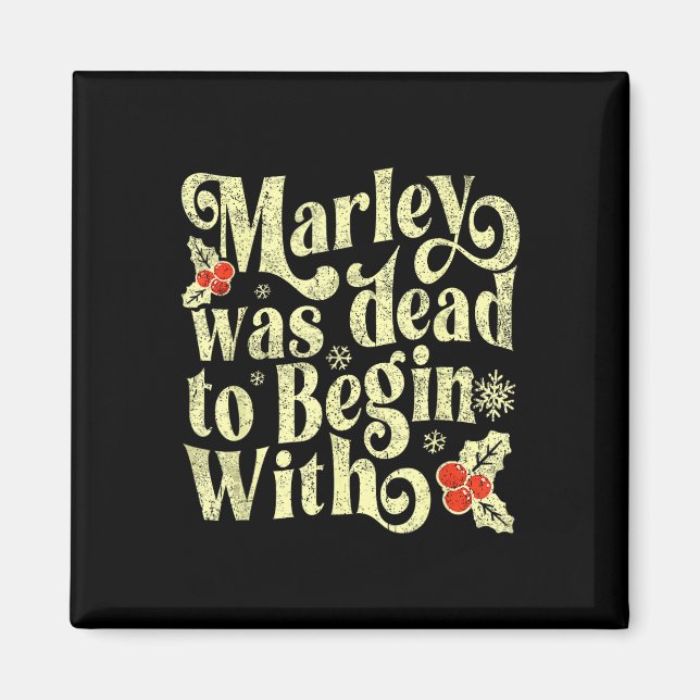 Imán Marley Was Dead To Begin With Funny Novelty Christ (Frente)