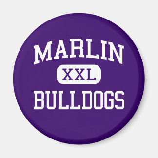 Imán Marlin - Bulldoges - Junior - Marlin Texas