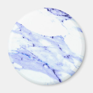 Imán Mármol azul y blanco