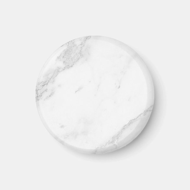 Imán Mármol Blanco  (Frente)