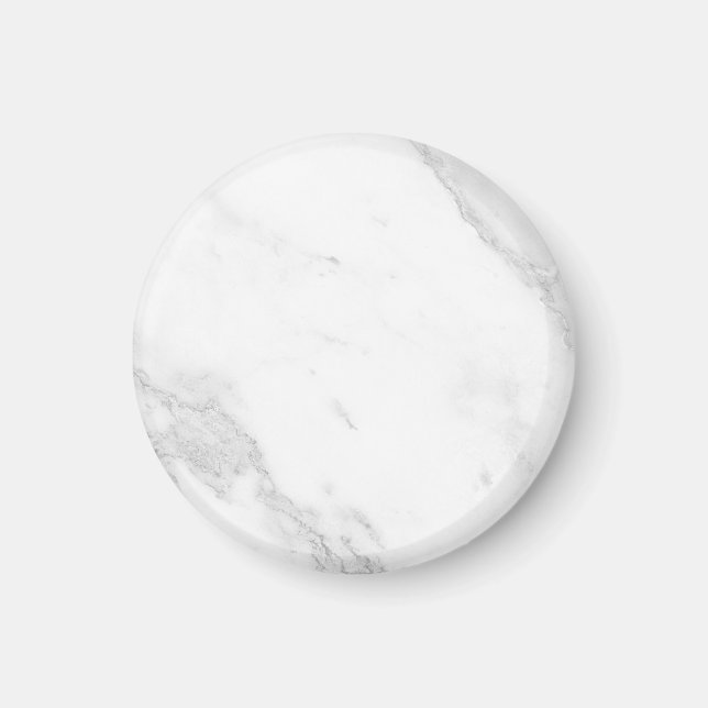 Imán Mármol Blanco  (Frente)