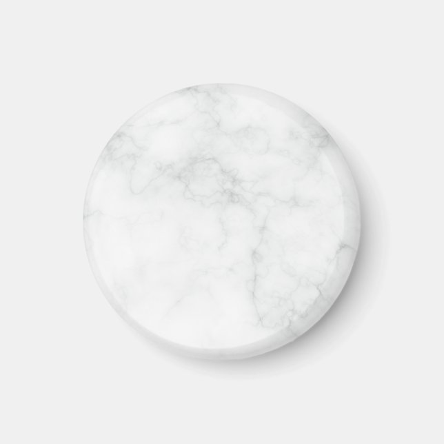 Imán Mármol Blanco Moderno (Frente)
