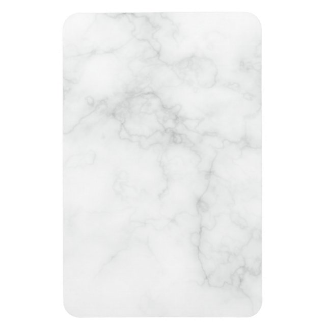 Imán Mármol Blanco Moderno (Vertical)