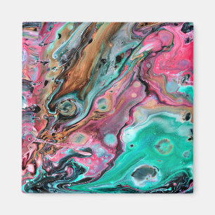 Imán Mármol rosa y verde