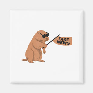 Imán Marmota Noticias Falsas Influencer Marmota Redes S