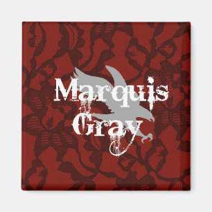 Imán Marquis Gray Magnet