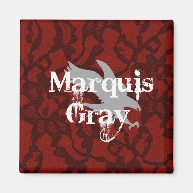 Imán Marquis Gray Magnet (Frente)