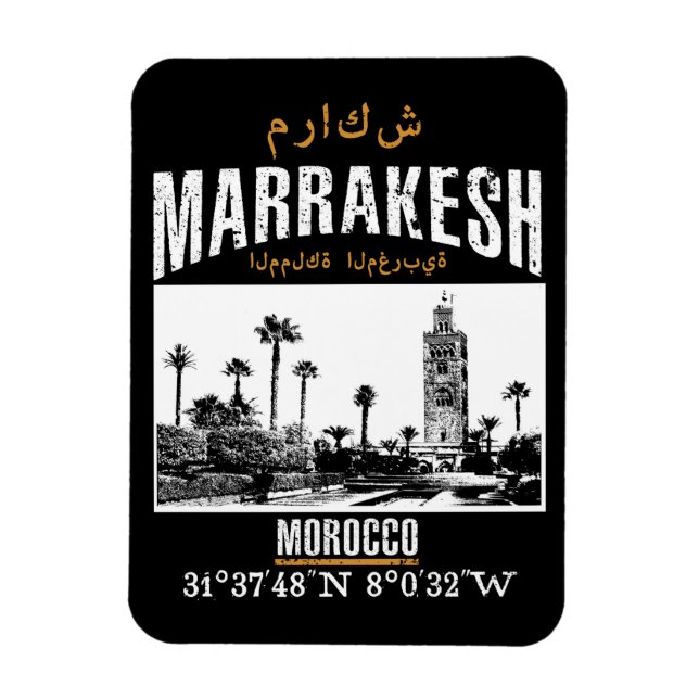 Imán Marrakesh (Vertical)