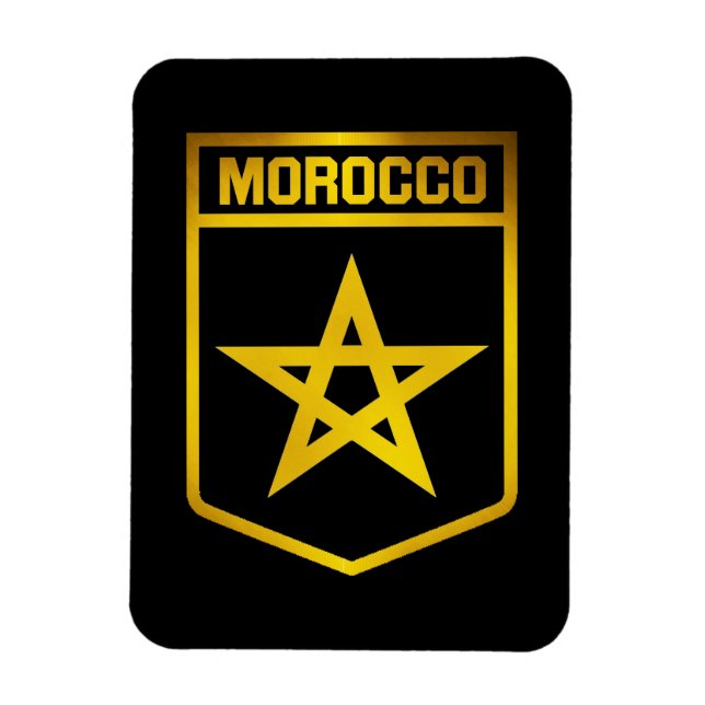 Imán Marruecos Emblema (Vertical)