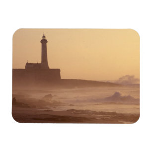 Imán Marruecos, Rabat, Faro al atardecer con
