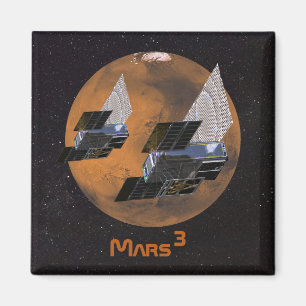 Imán Mars Cubed por MarCO CubeSats