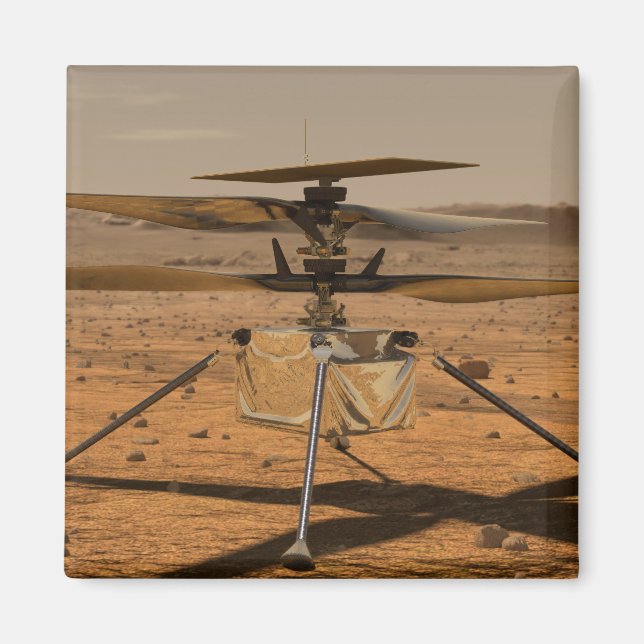 Imán Mars Ingenuity Helicopter (Frente)