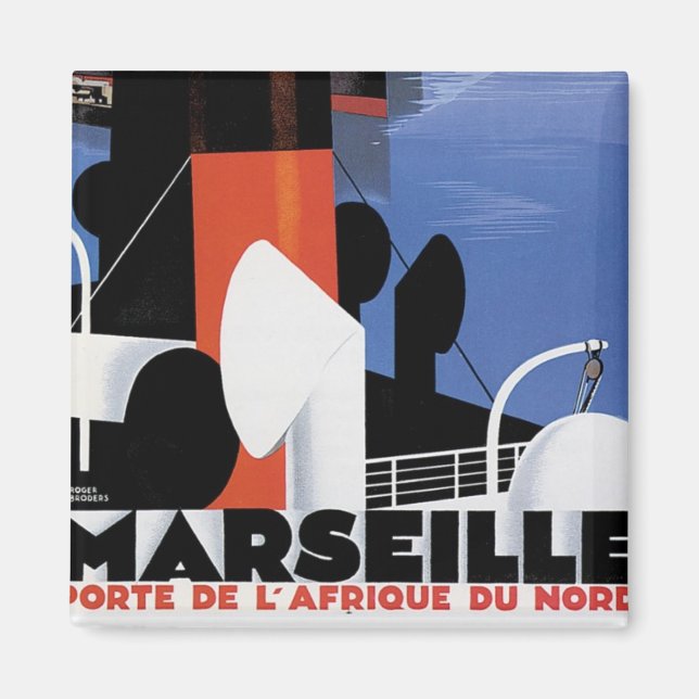 Imán Marseilles Poster (Frente)