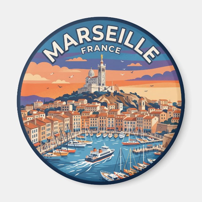 Imán Marsella Francia (Frente)