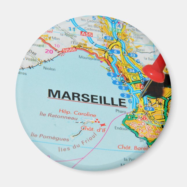 Imán Marsella, Marsella, Francia (Frente)