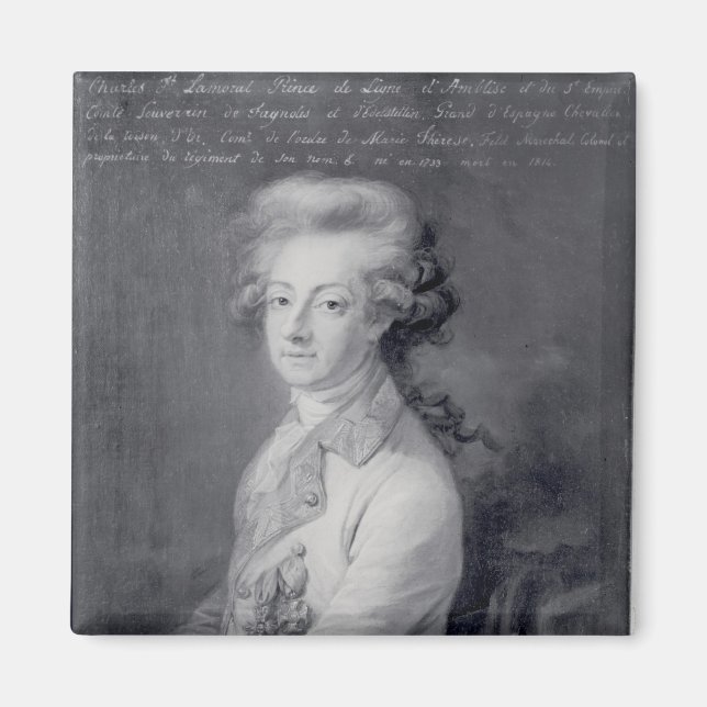 Imán Marshal Charles-Joseph Prince de Ligne (Frente)