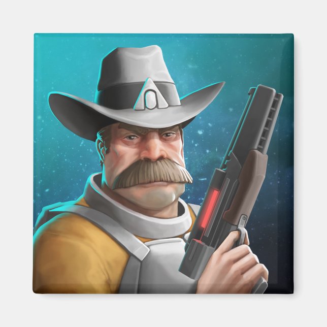 Imán Márshal espacial (Frente)