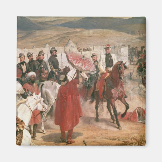 Imán Marshal Thomas Bugeaud y el coronel Joseph (Frente)