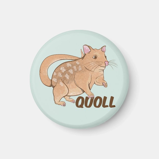 Imán Marsupial australiano Quoll (Frente)