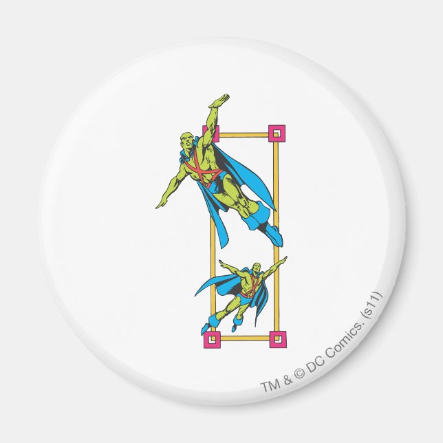 Imán Martian Manhunter Soars (Frente)