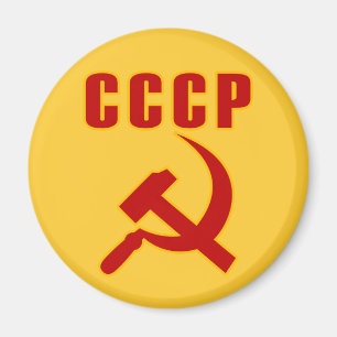 Imán martillo y hoz de URSS del cccp