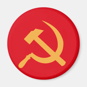 Imán martillo y hoz de URSS del cccp
