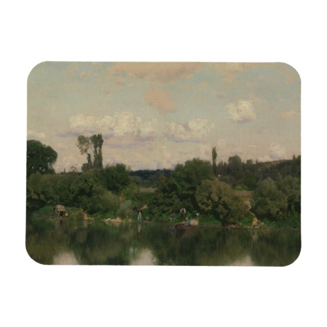 Imán Martin Rico y Ortega - En el Sena (Horizontal)