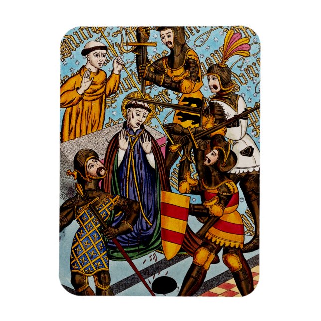 Imán Martinela de Santo Tomás de Canterbury (Vertical)