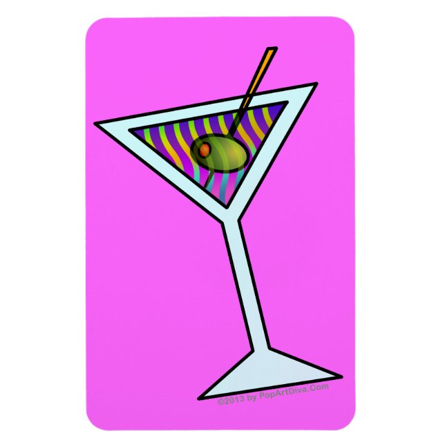 IMÁN MARTINI ART FLEXIBLE MAGNET (Vertical)