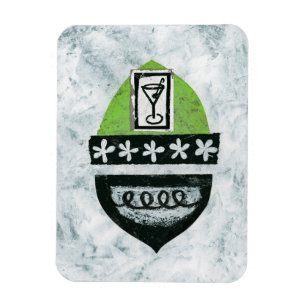 Imán Martini Break Refrigerator Magnet