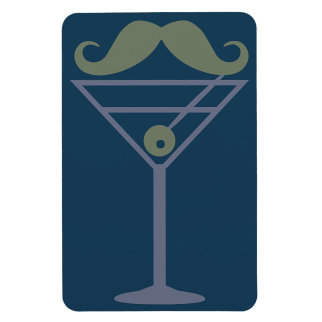 Imán Martini Mustache imnet (Vertical)