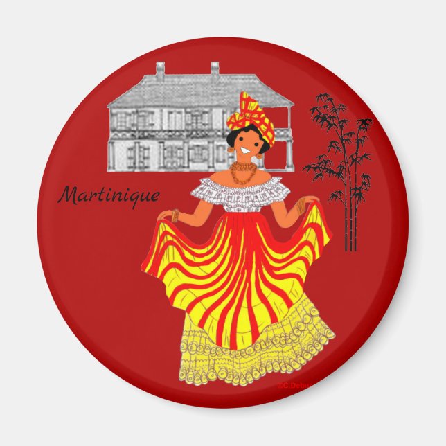 Imán Martinica, Francia (Frente)