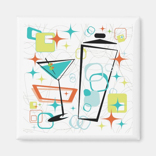 Imán Martinis A Go-Go Magnet (Frente)