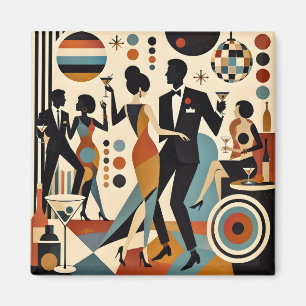 Imán Martinis Jazzy Abstractos y Fiesta de Cócteles Bai