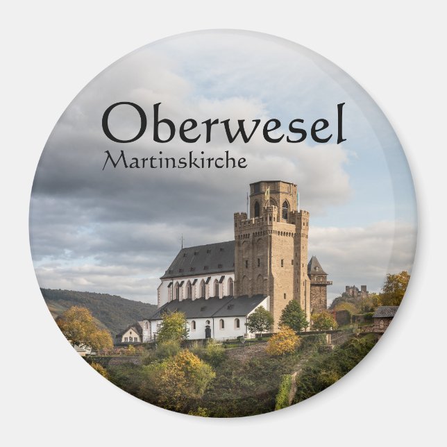 Imán Martinskirche Oberwesel (Frente)